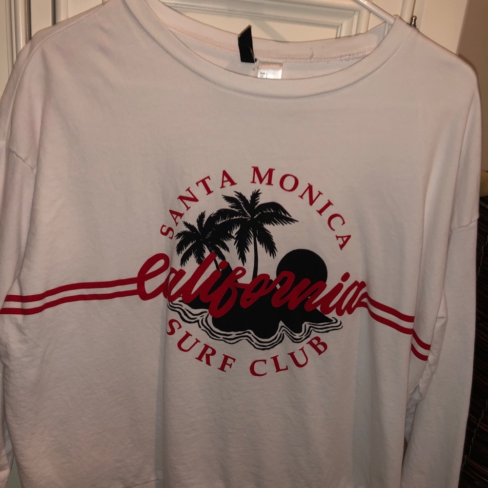 White Santa Monica Long Sleeve